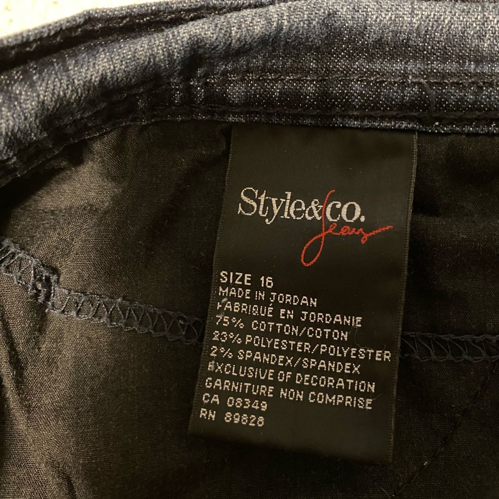 Style & Co. Jeans Women’s Tummy Control Jeans - Picture 6 of 12